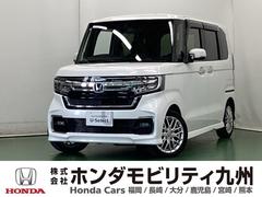 N-BOXカスタム Lターボ ナビ Rカメラ ブルートゥース フルセグ 地デジチューナー 衝突軽減ブレーキサポート LEDヘッドライ アイドリングS ターボエンジン PS カーテンエアバック シートヒータ エアバック USB PW 中古車画像