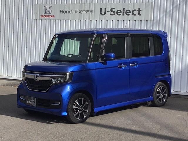 ホンダ Ｎ－ＢＯＸカスタム Ｇ・Ｌホンダセンシング　純正メモリーナビリヤカメラ　アイスト　両電動スライドドア　エマージェンシーブレーキ　前後ソナー　ＴＶナビ　スマートキー＆プッシュスタート　ＵＳＢ入力　セキュリティアラーム　パワステ　Ｂカメラ　地デジ