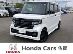 ホンダ　Ｎ−ＢＯＸカスタム　Ｌスタイル＋ブラック　試乗車アップ　ＥＴＣ　両側電動スライドドア