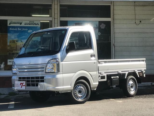 KCエアコン・パワステ 保証付 届出済未使用車 禁煙車 5速MT 三方開 純正ラジオ 運転席エアバッグ 助手席エアバッグ ABS(1枚目)