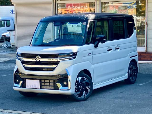 ハイブリッドＸＳ　／届出済未使用車／衝突被害軽減ブレーキ／アダプティクルーズ／車線逸脱警報／純正大画面ナビ／フルセグ／全周囲カメラ／バックカメラ／ＵＳＢ／シートヒーター／両側電動スライドドア／スマートキー２個