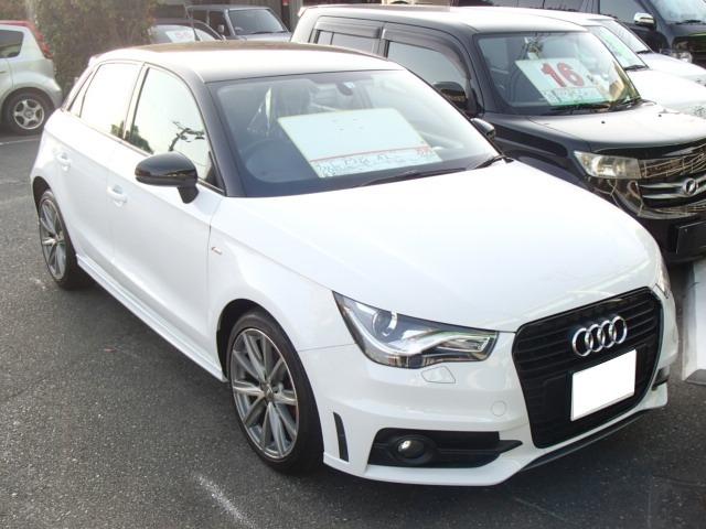 Ａ１(アウディ) １．４ＴＦＳＩ　Ｓラインパッケージ　メモリーナビ　ＥＴＣ 中古車画像