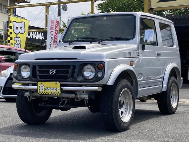 ランドベンチャー　走行距離９６７２５Ｋｍ　修復歴無し　エンジンルビルト交換済み　４ＷＤ　１５インチアルミホイール　ＡＴ　ＣＤオーディオ　エアコン　パワーステアリング　整備点検記録簿