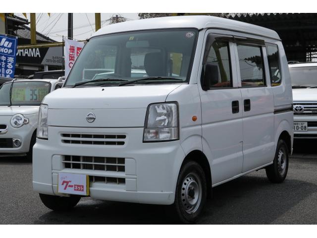 日産 ＮＶ１００クリッパーバン ＤＸ　セレクト４ＷＤ車　エアコン　パワーステアリング　Ｗエアバッグ　ラジオ　ライトレベル調節