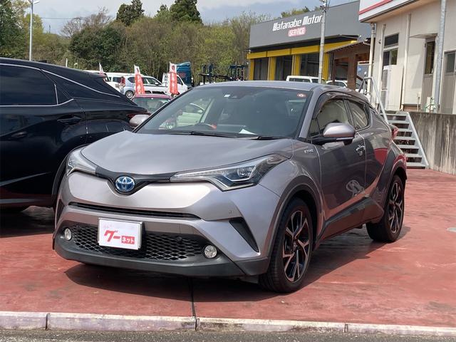 トヨタ Ｃ－ＨＲ Ｇ　ＬＥＤエディション　トヨタセーフティーセンス　ＬＥＤヘッドライト　純正１８インチアルミホイール　純正ナビ地デジ　バックカメラ　Ｂｌｕｅｔｏｏｔｈ　ドライブレコーダー　ＥＴＣ　スマートキー　クルーズコントロール