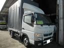 キャンター 全低床　２ｔ　垂直パワーゲート荷重６００ｋｇ　走行３０，０００Ｋ　ＥＴＣ　ナビ　バックカメラ　フォグランプ　左電格ミラー　荷台内寸長さ３０８幅１５０（1枚目）