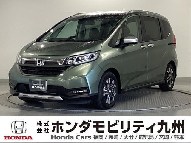 フリード＋(ホンダ) クロスター　純正メモリーナビ　ドラレコ　リアカメラ　ウォークスルー　両側パワースライドドア　サイドカーテンエアバック　ＬＥＤライト　リヤカメラ　地デジフルセグ　前席シートヒーター　ＶＳＡ　ドライブレコーダー 中古車画像