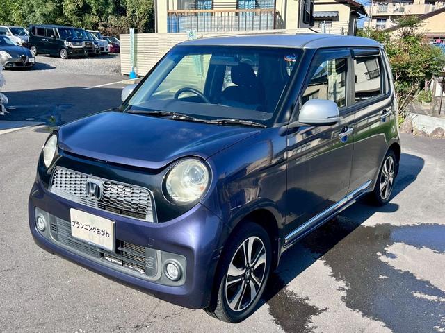 Ｎ−ＯＮＥ(ホンダ) プレミアム　ツアラー・Ｌパッケージ　４ＷＤターボ　禁煙車　ナビ地デジＴＶ　バックカメラ　Ｂｌｕｅｔｏｏｔｈ　スマートキー　ＥＴＣ　プッシュスターター　ＨＩＤヘッドライト　純正アルミ 中古車画像