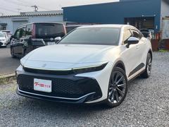 トヨタ　クラウンクロスオーバー　Ｇアドバンスド　レザーパッケージ　白革シート　ワンオーナー車