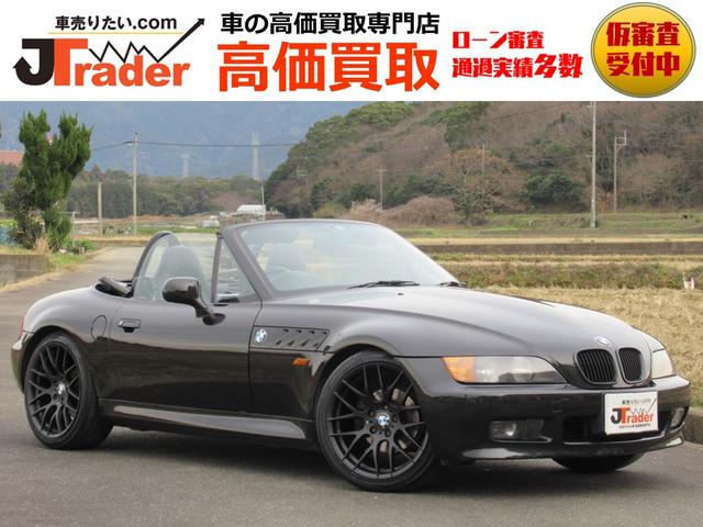 Ｚ３ロードスター(BMW) ベースグレード　手動オープン式（上部カバー有）　幌交換済（２０２３．１１）　ＢＭＷ純正１８ＡＷ　キーレス　ＥＴＣ　社外バックカメラ 中古車画像