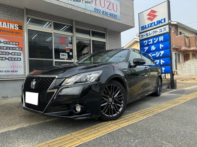 アスリートＳ　ブラックスタイル　１オーナー　禁煙車　限定車ブラックスタイル　専用ピアノブラックグリル　専用ダーククロームメッキ　専用１８ＡＷ　　スモークライト　テール　ビルトインＥＴＣ　純正ナビＴＶ　Ｂカメラ　ＨＩＤ　ＬＥＤフォグ
