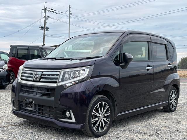 ムーヴ(ダイハツ) カスタム　Ｘ　ハイパーＳＡ　キ−レススマートキープッシュスタートハーフレザ−シ−ト 中古車画像