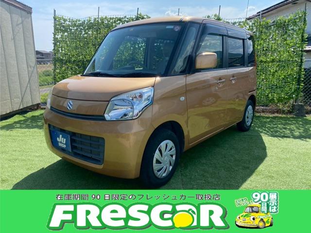 スペーシア(スズキ) Ｇ　ＥＴＣ　両側スライドドア　ナビ　ＴＶ　スマートキー　アイドリングストップ 中古車画像