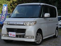 タント カスタムXリミテッド 左側電動スライドドア ナビ TV オートエアコン スマートキー 純正14インチアルミホイール パワーステアリング パワーウィンドウ 中古車画像