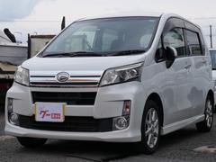 ムーヴ カスタム X SA CD スマートキー プッシュスタート トラクションコントロール ETC オートエアコン 電動格納ミラー パワーステアリング 中古車画像