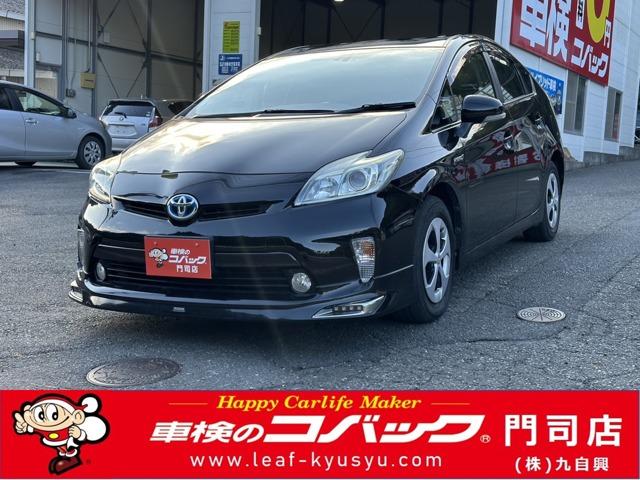 プリウス Ｇ　モデリスタエアロ　ハーフレザーパワーシート　ワンオーナー　禁煙車　ナビ地デジＴＶ　ＥＴＣ　スマートキー　ＨＩＤライト　アイドリングストップ