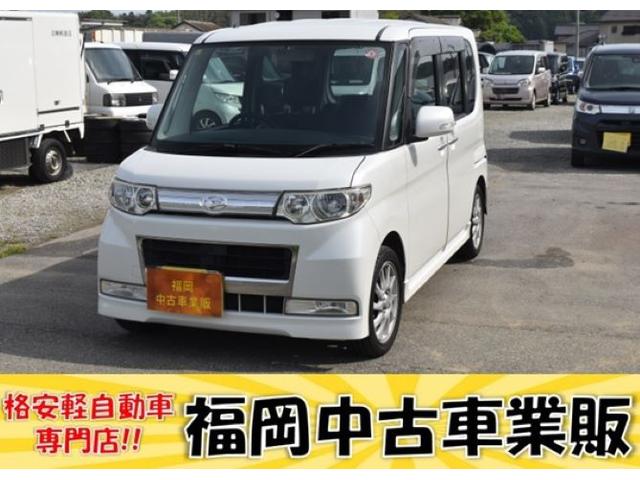 タント(ダイハツ) カスタムＲＳ　車検令和７年８月　ナビ　片側パワースライドドア　タイミングチェーン　ＥＴＣ　フォグスマートキー 中古車画像