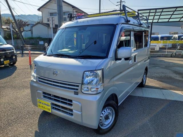 日産 ＮＶ１００クリッパーバン ＤＸ　ＧＬエマージェンシーブレーキパッケージ　オートマ　フル装備　記録簿　ＥＴＣ　ルーフキャリア　衝突被害軽減システム　キーレス　両側スライドドア　１ヶ月１，０００ｋｍ保証付