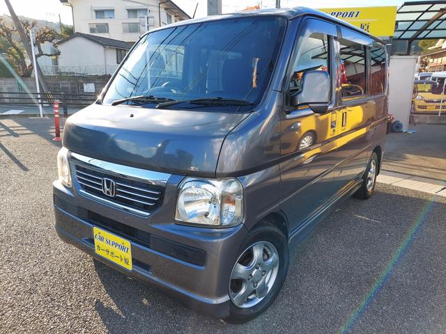 バモス(ホンダ) Ｇ　オートマ　エアコン　パワステ　フロントパワーウインド　アルミ　ナビ　タイミングベルト　ウォーターポンプ交換済　地デジテレビ　ＥＴＣ 中古車画像