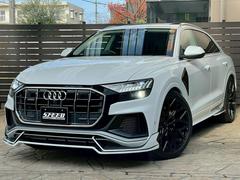 Q8 55TFSIクワトロ デビューパッケージラグジュアリ SLineルック ROWENフルエアロ VOSSEN24インチAW サンルーフ リラクゼーションシート シートエアコン アンビエントライト マトリックスLEDヘッドライト 全席クロージングドア 中古車画像
