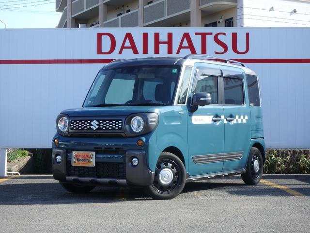 スペーシアギア(スズキ) ハイブリッドＸＺ　ターボ　純正ナビ　全方位カメラ　ナビ連動ＥＴＣ　シートヒーター　両側パワスラ 中古車画像