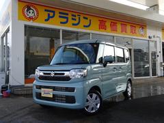 スペーシア ハイブリッドX 届出済未使用車 両側電動スライドドア シートヒーター LEDヘッドライト サーキュレーター オットマン 衝突被害軽減ブレーキ デュアルセンサーブレーキサポート 中古車画像