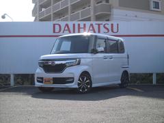 N-BOXカスタム G・Lホンダセンシング 社外ナビ バックカメラ ETC 両側パワスラ LEDヘッドライト 純正アルミ 革調シートカバー 中古車画像