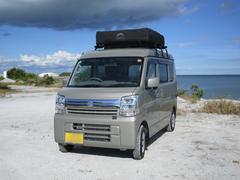 エブリイ ジョインターボ 車中泊仕様車 ルーフテント 床下収納 断熱施工 対面式ダイネット 壁面折り畳みテーブル×1 ベッド全長190cm 100Vコンセント×1 外部電源入力 室内照明2カ所 中古車画像