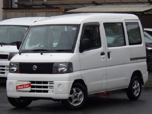 日産 クリッパーバン ＤＸ　ハイルーフ　禁煙車　ワンオーナー車　車検令和７年９月　ＥＴＣ　両側スライドドア　アルミホイール　エアコン　パワーステアリング　運転席エアバッグ