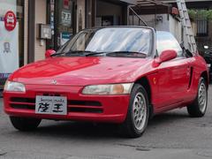 ビート ベースグレード レザー調シートカバー ETC ナルディハンドル 社外キーレスエントリー エアコン パワーウィンドウ 中古車画像