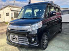 スペーシアカスタム TS バックカメラ 両側電動スライドドア 衝突被害軽減システム オートライト HID スマートキー アイドリングストップ 電動格納ミラー ベンチシート CVT 盗難防止システム ABS ESC 中古車画像