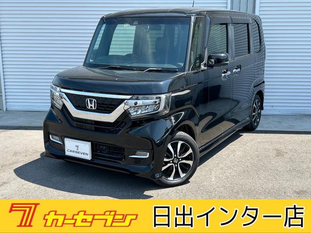 ホンダ Ｎ－ＢＯＸカスタム Ｇ・Ｌホンダセンシング　純正ナビ　フルセグ　Ｂｌｕｅｔｏｏｔｈ　バックカメラ　片側電動スライド　ＥＴＣ　クルーズコントロール