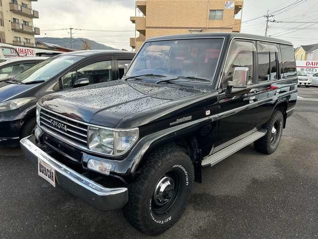 トヨタ ランドクルーザープラド ＳＸワイド　ディーゼルターボ　４ＷＤ　５人乗り　構造変更４ナンバー　エアコン　パワーステアリング　パワーウインドウ　４速オートマ　サンルーフ　ＣＤ