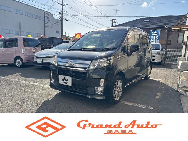 ムーヴ(ダイハツ) カスタム　Ｘ　ＥＴＣ　ＴＶ　オートライト　ＬＥＤヘッドランプ　スマートキー　アイドリングストップ　電動格納ミラー　ベンチシート　ＣＶＴ　盗難防止システム　ＡＢＳ　ＣＤ　ＤＶＤ再生　ＵＳＢ　Ｂｌｕｅｔｏｏｔｈ 中古車画像