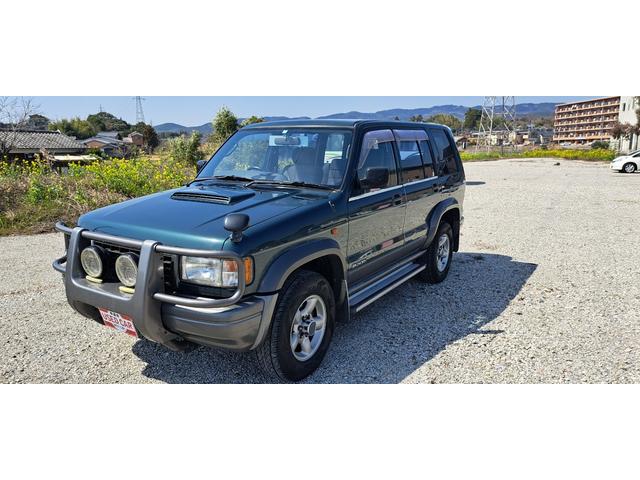 ビッグホーン(いすゞ) ＸＳプレジール　ロング　４ＷＤ　アルミホイール　スマートキー　ＡＴ　カセット 中古車画像