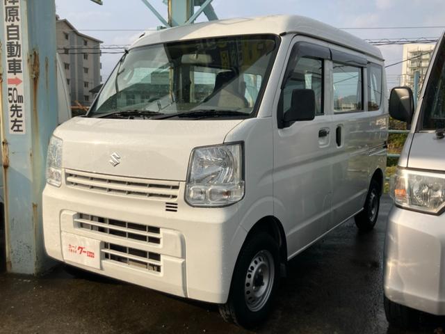 エブリイ(スズキ) ＰＡ　インパネオートマ　ＥＴＣ　エアコン　パワステ　運転席助手席エアバック　両側スライドドア　ヘッドライトレベライザー　積載量３５０ｋｇ 中古車画像