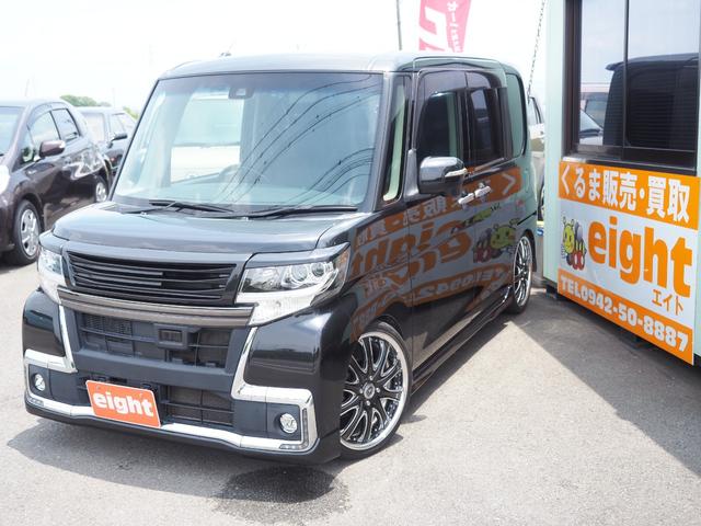 カスタムＲＳ　トップエディションＳＡＩＩ　社外パーツあり　アイライン＆グリル（バタフライシステム）　柿本マフラー　車高調（ＴＥＩＮ）　１７アルミ（クラブリネアＬ７４７）　ＬＥＤミラーレンズ８型ナビ　ＤＴＶ　Ｂカメラ　前後ドラレコ　コンビステアリング