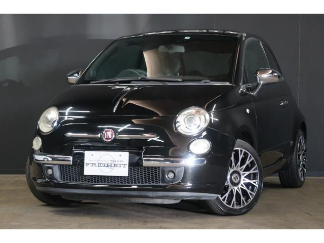 ☆〜ＦＩＡＴ５００の在庫台数は西日本最大級〜☆ 専用１６インチＡＷ・オートエアコン・フロントフォグ・キーレスキー