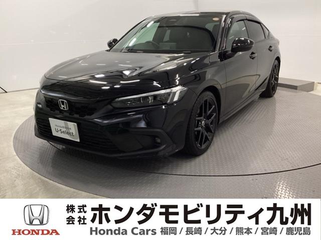 シビック ＥＸ　メモリーナビ　ドラレコ　ＥＴＣ　Ｒカメ　パーキングセンサー　衝突被害軽減ブレーキ　スマートキーシステム　パワ－シ－ト　ＵＳＢ　ＬＥＤライト　地デジフルセグ　ナビＴＶ　シートＨ　オートエアコン　Ｄレコ（1枚目）