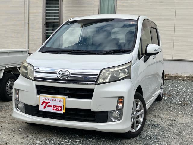 ムーヴ(ダイハツ) カスタム　Ｘ　純正ＬＥＤヘッドライト　フォグランプ　スマートキー　プッシュスタート　ドライブレコーダー　オートヘッドライト　純正エアロ　リヤスポイラー　オートエアコン　アイドリングストップ 中古車画像