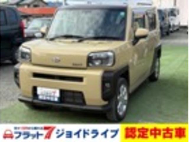 タフト Ｇ　バックカメラ　ＴＶ　クリアランスソナー　衝突被害軽減システム　オートライト　ＬＥＤヘッドランプ　ヘッドライトウォッシャー　スマートキー　アイドリングストップ　電動格納ミラー　シートヒーター　サンルーフ（1枚目）