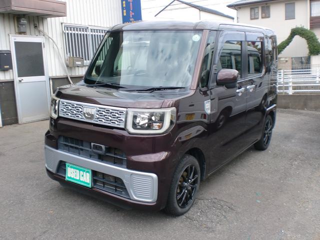 ウェイク(ダイハツ) Ｌ　ＳＡ　ナビ・ＴＶ・ＣＤ・ＤＶＤ再生・Ｂｌｕｅｔｏｏｔｈオーディオ・ＬＥＤヘッドライト・左パワースライドドア・エコアイドル・ＥＴＣ 中古車画像