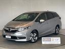 シャトル ハイブリッド　ホンダセンシング　ＥＴＣ　バックカメラ　ナビ　クリアランスソナー　オートクルーズコントロール　レーンアシスト　衝突被害軽減システム　オートライト　スマートキー　ＡＴ　盗難防止システム　衝突安全ボディ　ＡＢＳ　ＥＳＣ（1枚目）