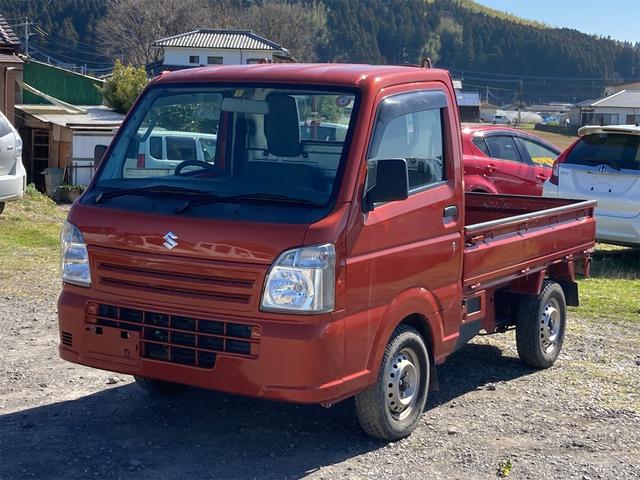 ＫＣエアコン・パワステ　４ＷＤ　ＡＴ　エアコン　パワーステアリング　運転席エアバッグ　助手席エアバッグ　車検整備付き　最大積載量３５０ｋｇ　三方開