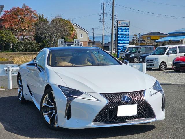 ＬＣ(レクサス) ＬＣ５００ｈ　Ｌパッケージ　３眼ＬＥＤヘッドライト　ＨＵＤ　ＢＳＭ　ガラスルーフ　バックカメラ 中古車画像