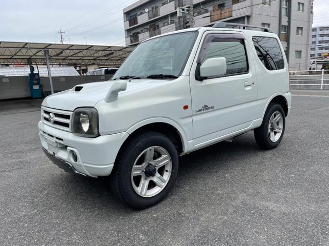 ジムニー(スズキ) ランドベンチャー　パートタイム４ＷＤ　ハーフレザーシートヒーター　ナビ　ＥＴＣ 中古車画像