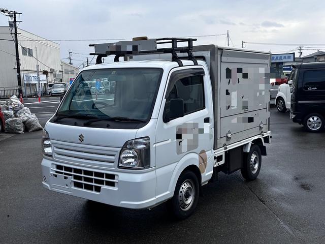 スズキ キャリイトラック 　移動冷蔵車　２ＷＤ　エアコン