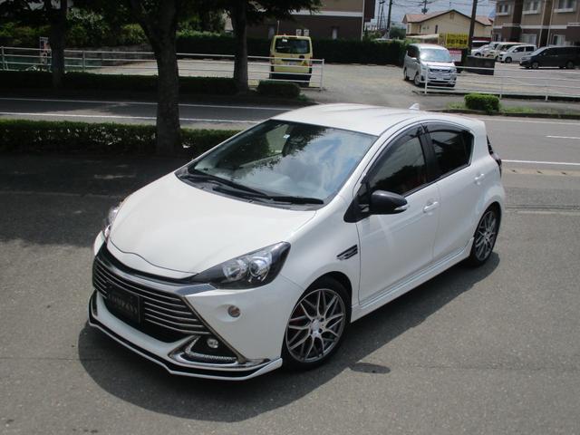 トヨタ アクア ｇ ｇ ｓ 車高調 フロントスポイラー 社外マフラーの中古車 グーネット中古車