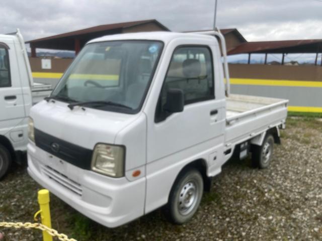 　４ＷＤ　マニュアル５速車　エアコン　運転席エアバック　最大積載量３５０ｋｇ　平成１９年式　６６０ＣＣ　２Ｄ　ガソリン車　サンバートラック