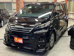 ヴェルファイア 2.5Z Aエディション ゴールデンアイズ TRDエアロ・マフラー/11インチアルパインナビ/12.8インチアルパイン後席モニタ/Bluetooth接続/両側電動スライドドア/ETC/CD・DVD再生/スマートキー/18インチアルミホイール 中古車画像